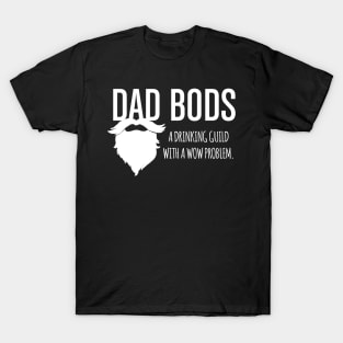 Dad Bods Logo Reprint - White Lettering T-Shirt